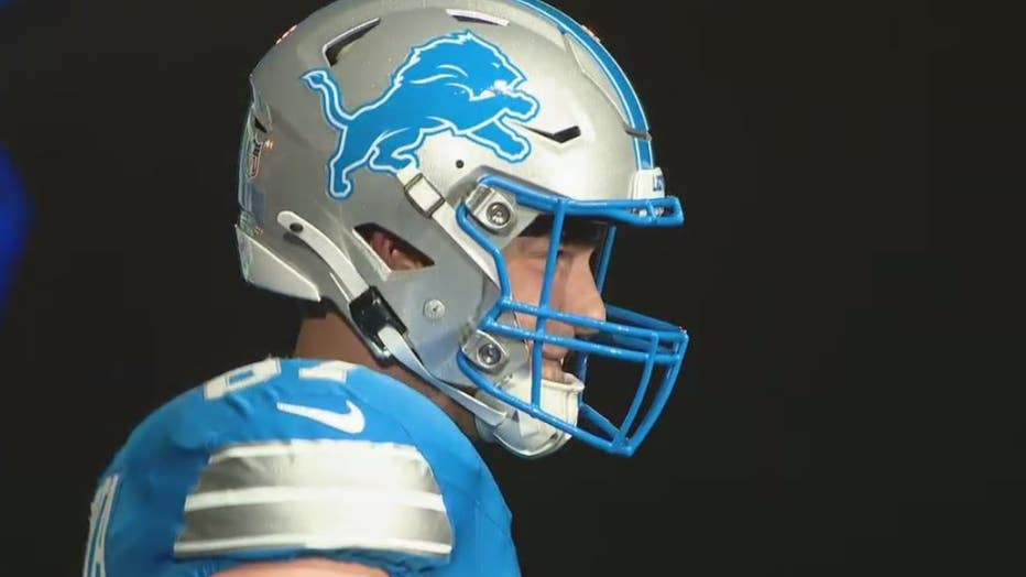 lions new helmet