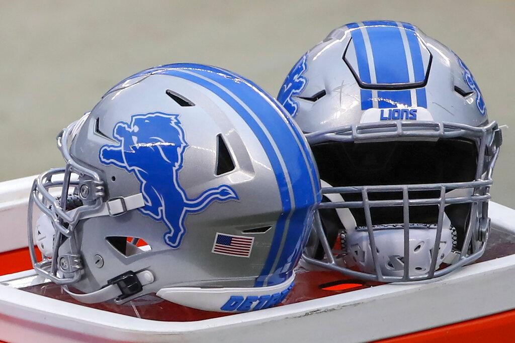 lions new helmet