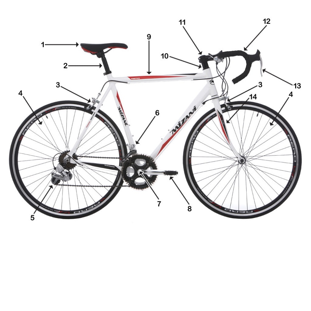 parts of bicycle