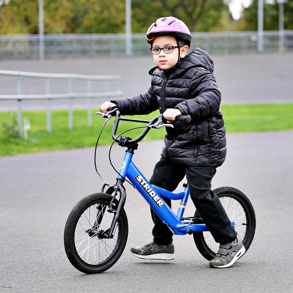 a bicycle unassisted